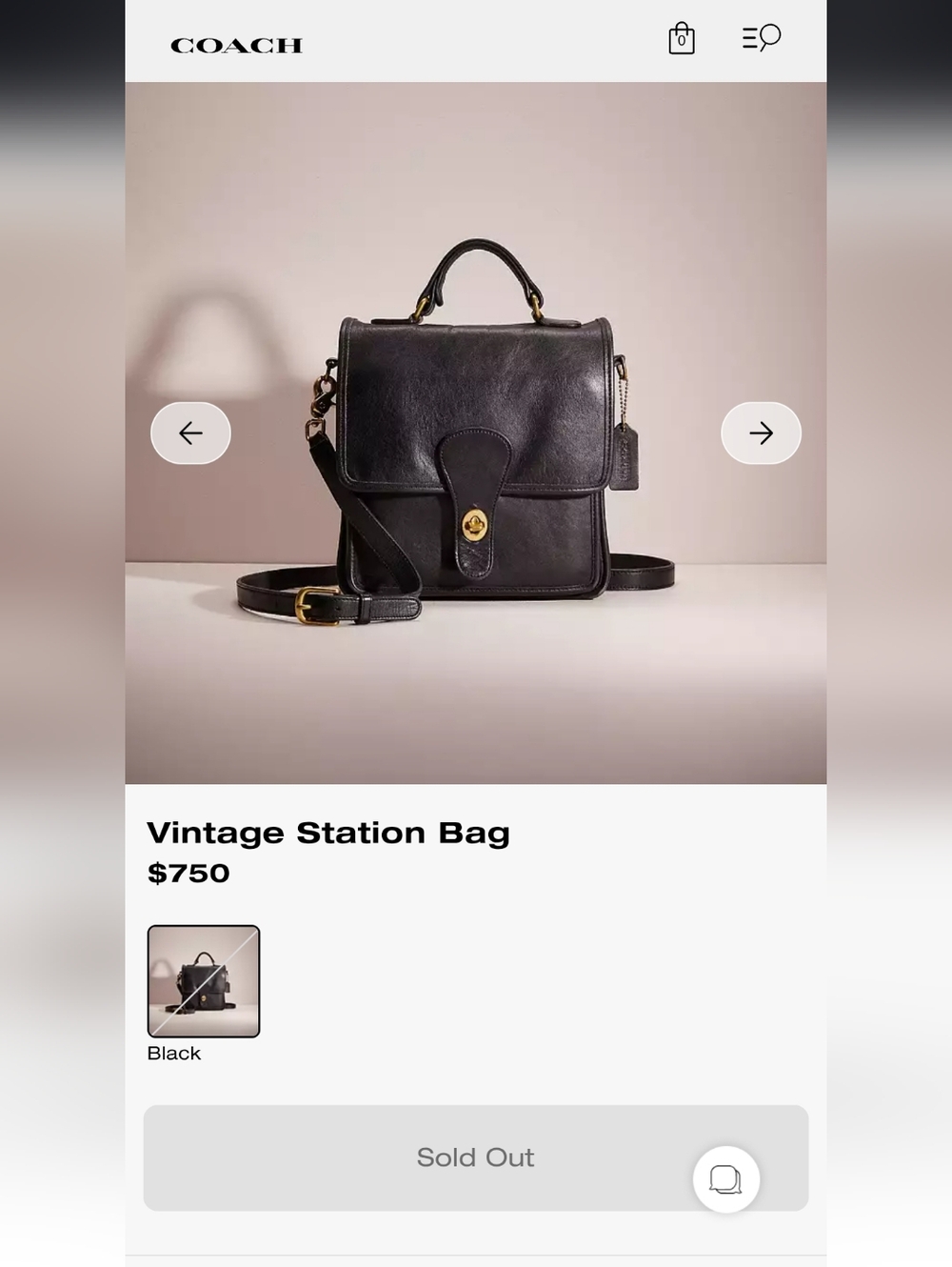 Coach Vintage 1999 Station Bag In EUC With Dustbag - Picture 15 of 16